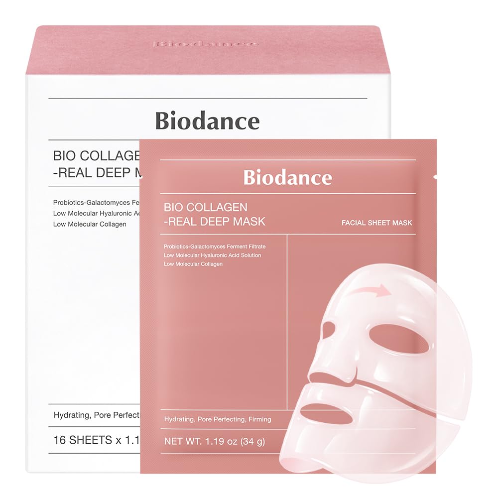 BIODANCE Rejuvenating Caviar PDRN Real Deep Mask, Overnight Hydrogel Face Mask, Skin Firming, Radiance, Enhancing Skin Recovery, Korean Skin Care, Self Care Gifts for Women | 1.19oz(34g) x 4ea