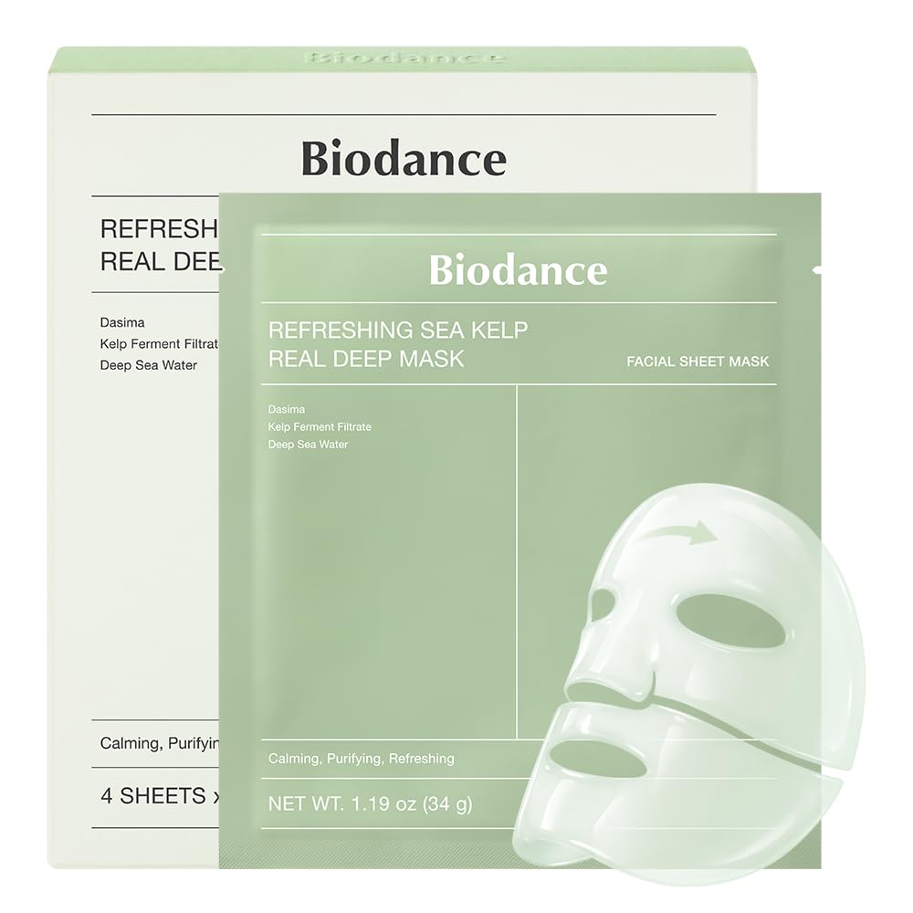 BIODANCE Rejuvenating Caviar PDRN Real Deep Mask, Overnight Hydrogel Face Mask, Skin Firming, Radiance, Enhancing Skin Recovery, Korean Skin Care, Self Care Gifts for Women | 1.19oz(34g) x 4ea