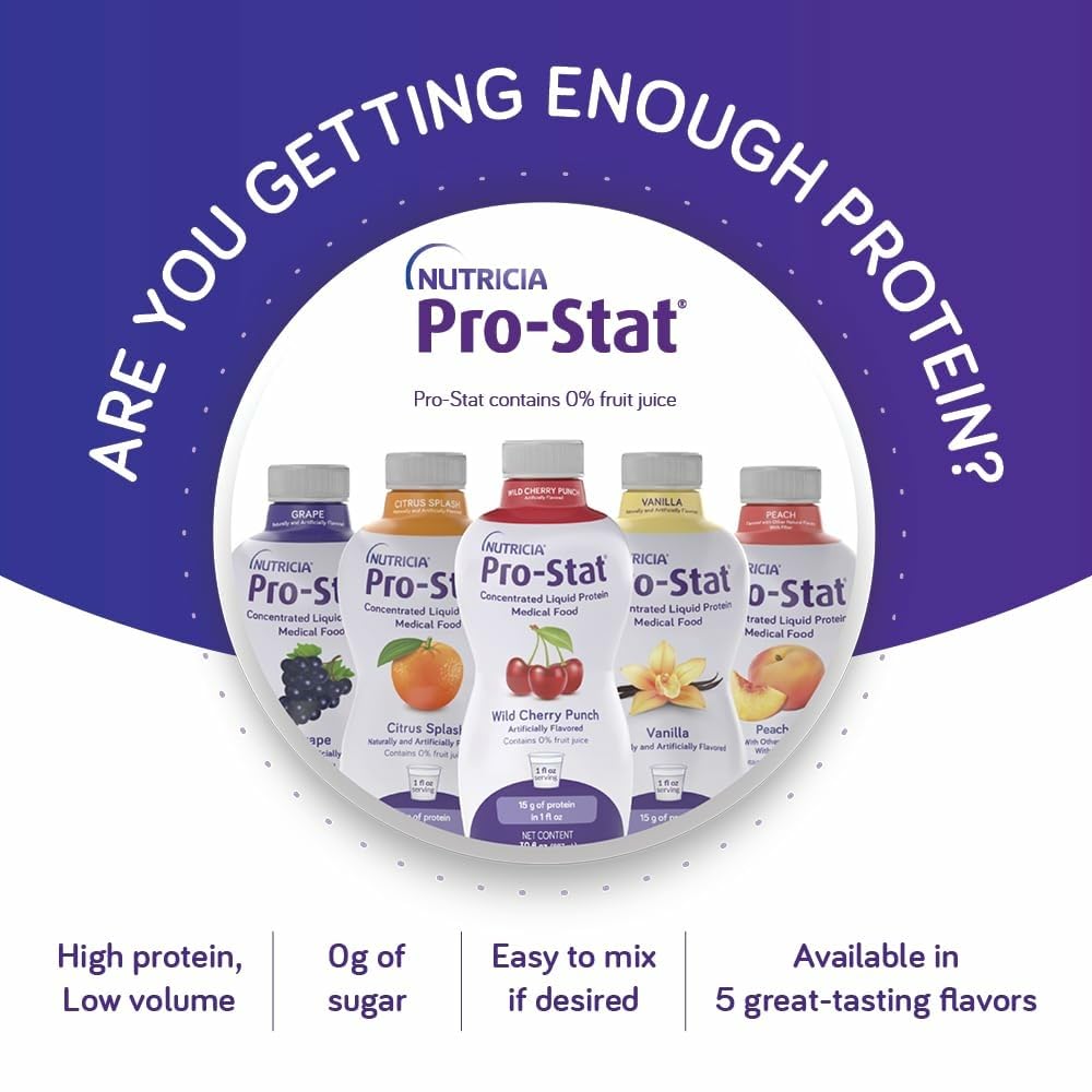 Pro-Stat Concentrated Liquid Protein Medical Food - Vanilla, 30 Fl Oz Bottle