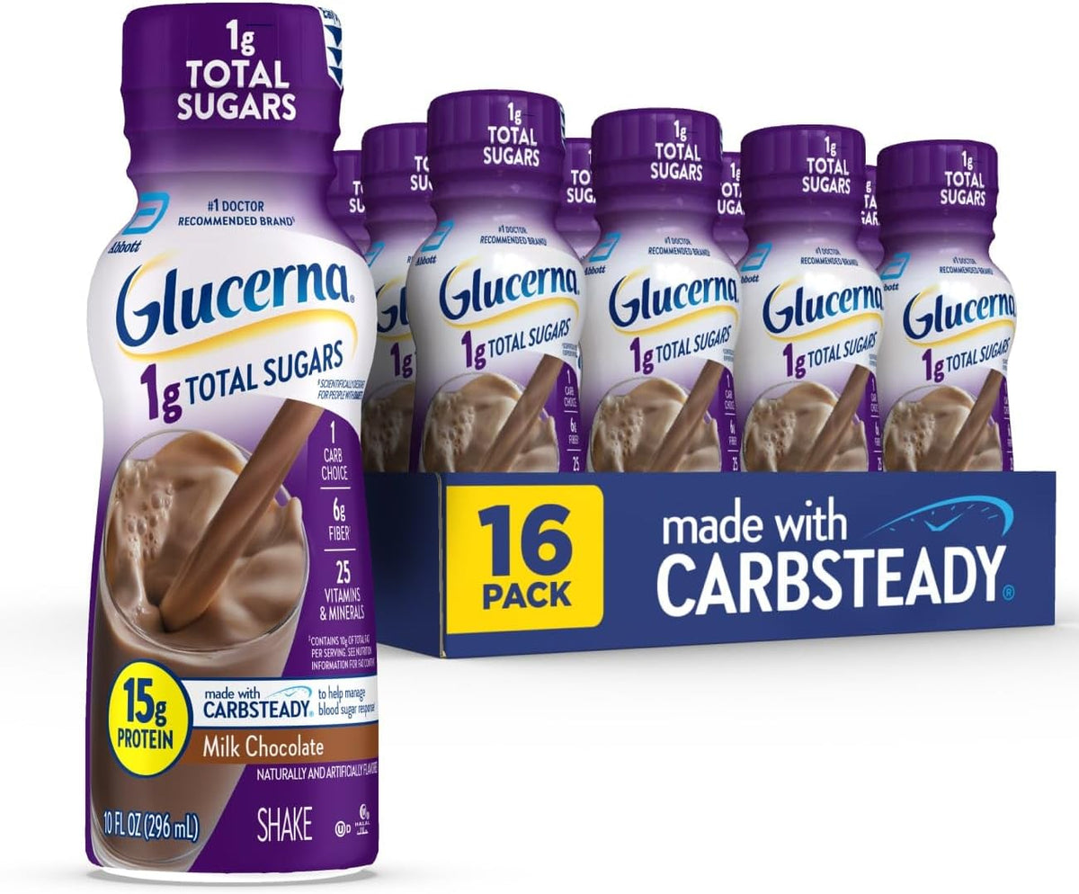 Glucerna 1g Total Sugars Nutrition Shake to Support Blood Sugar Management