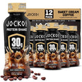 Jocko Fuel High Protein Shakes, Sweet Cream Coffee, 12 fl oz | 12 Pack