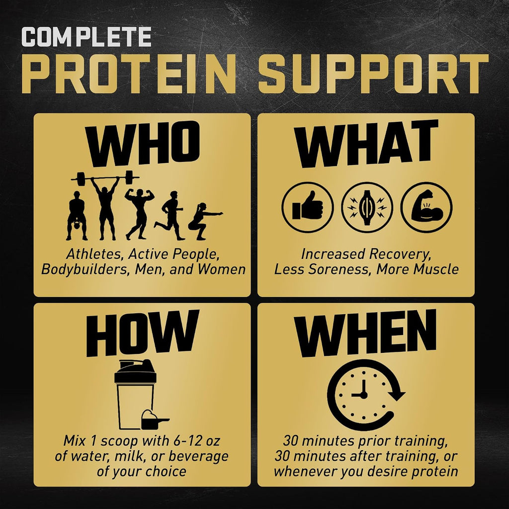 JYM Tahitian Vanilla Bean Whey & Casein Protein Powder, 1.7 lb, 22 Servings